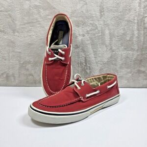 Sperry Top-Sider Mens Boat Shoes Size 13M Red